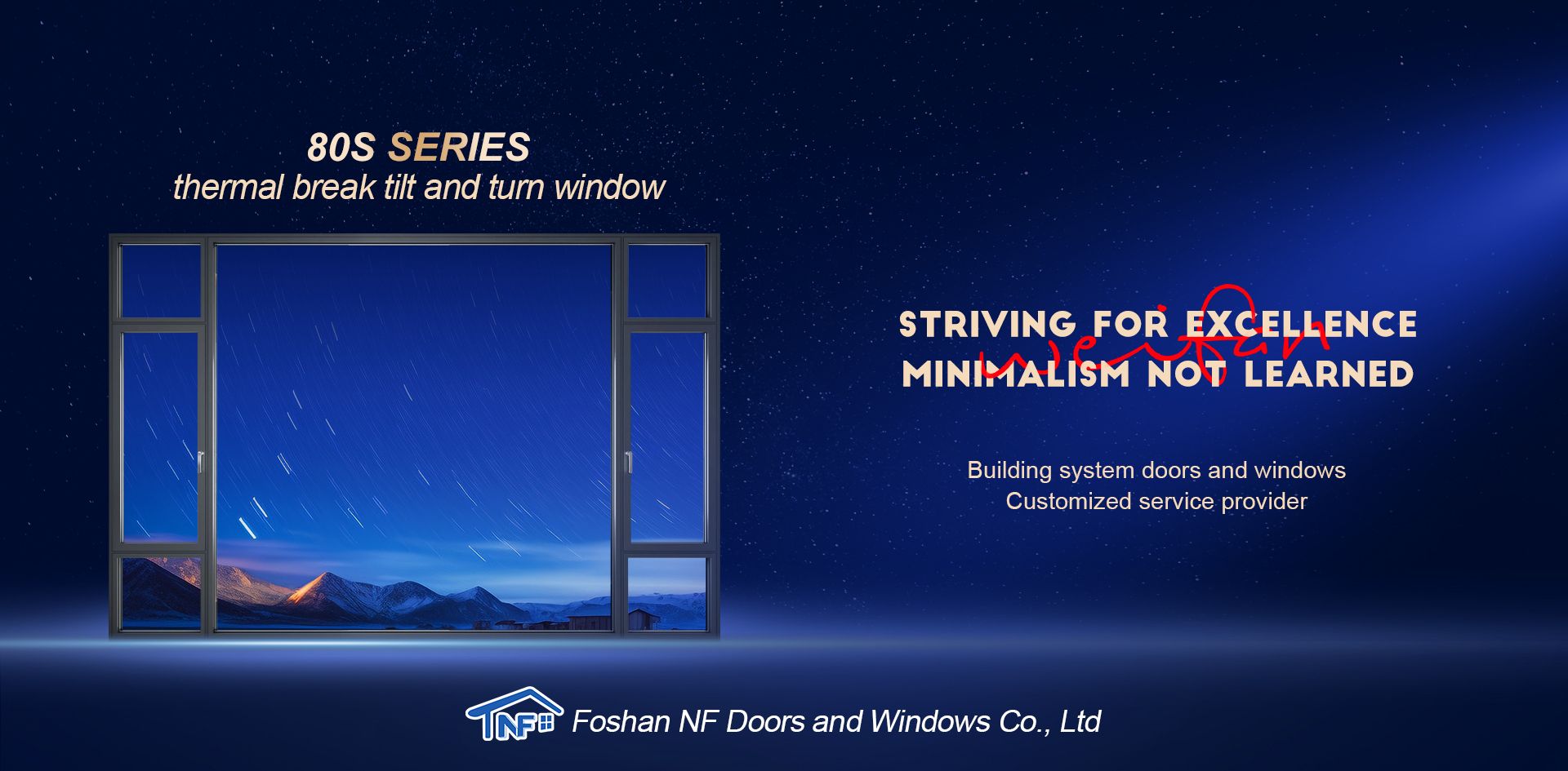 Foshan NF windows and doors system CO.,LTD.