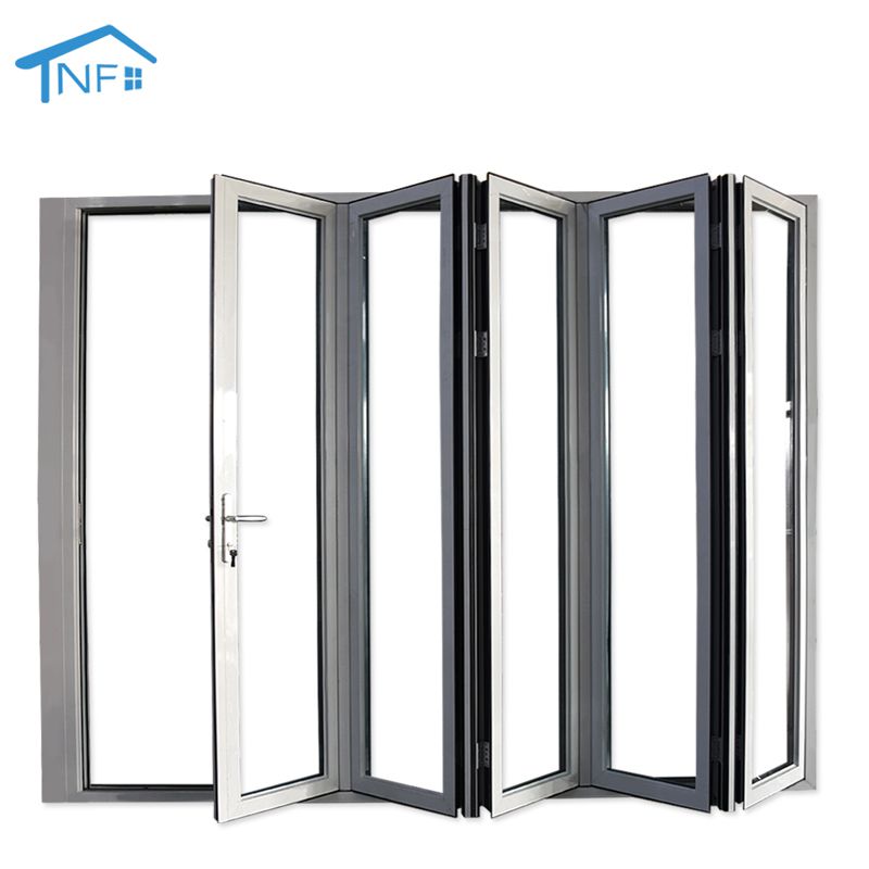 single folding door