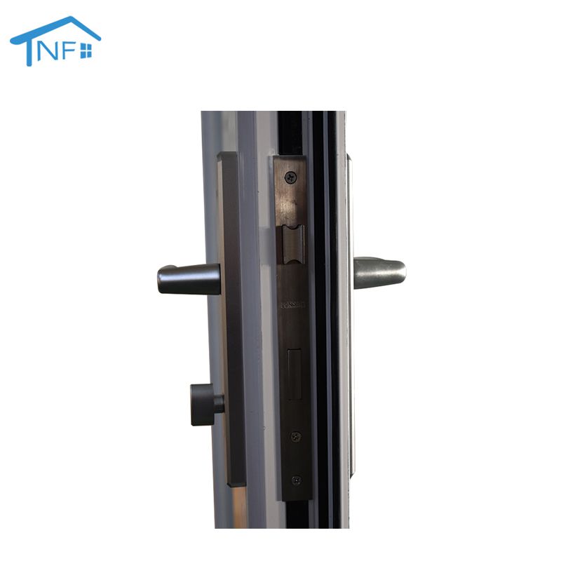 Folding Glass Door System Aluminum Glass Bifold Door