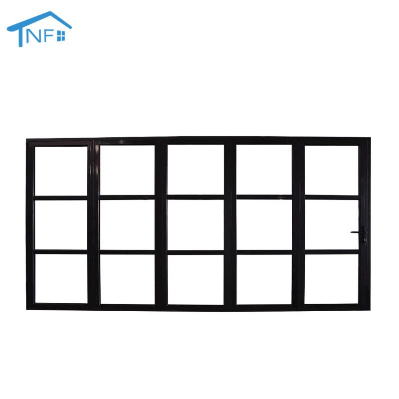 NFRC Foshan NF Modern Exterior Entry Folding Glass Patio Door
