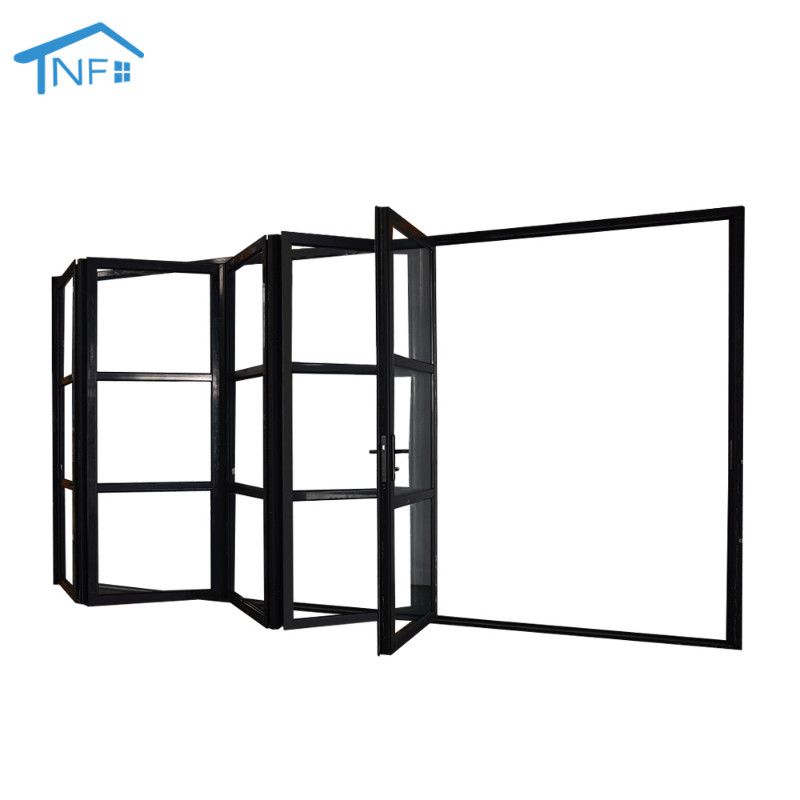 NFRC Foshan NF Modern Exterior Entry Folding Glass Patio Door