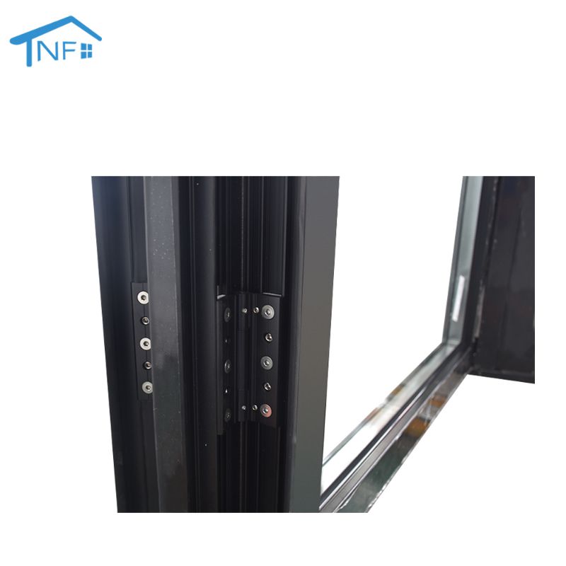 Waterproof Customized Design Aluminium Entrance Patio Folding Glass Bifold Doors