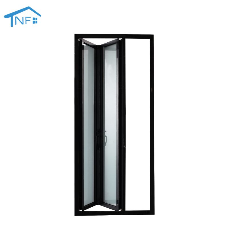 Foshan NF Modern Design Aluminium House Bi Folding Glass Door Price
