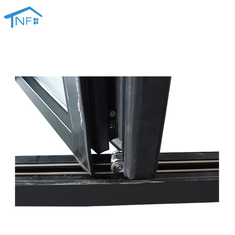 Foshan NF Modern Design Aluminium House Bi Folding Glass Door Price