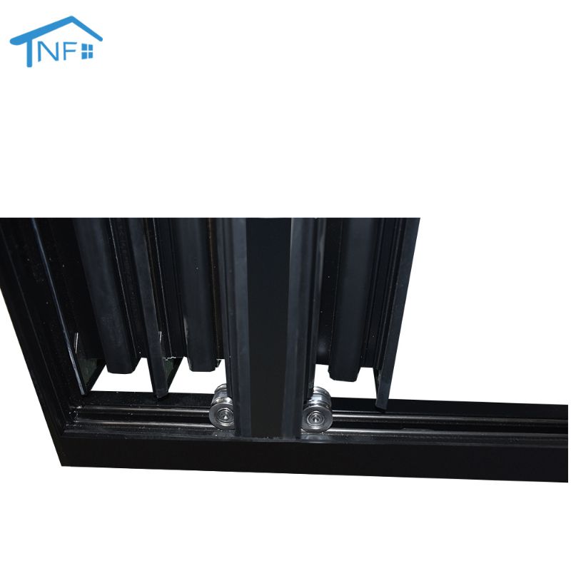vertical folding glass doors