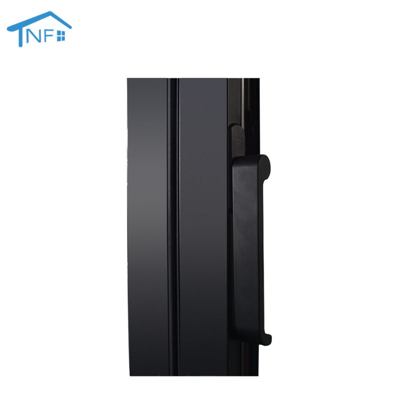 Foshan NF hurricane Impact Resistant Aluminum Glass Accordion Folding Windows