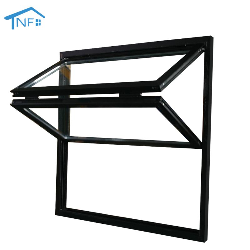 NFRC Aluminum Double Glass Bifold Window Folding Windows