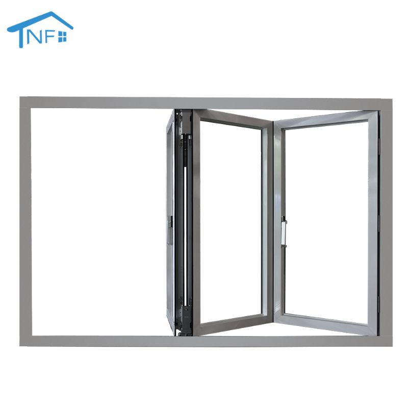 Luxury Aluminum Bi-Fold Glass Window For House