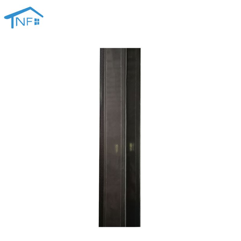 Foshan NF Custom Made Internal Black Glass Front Sliding Doors