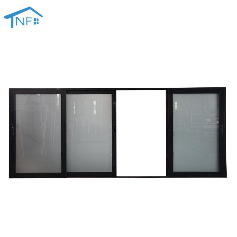 NF Safety Tempered Glass Aluminium Modern Custom Home Huge Sliding Doors