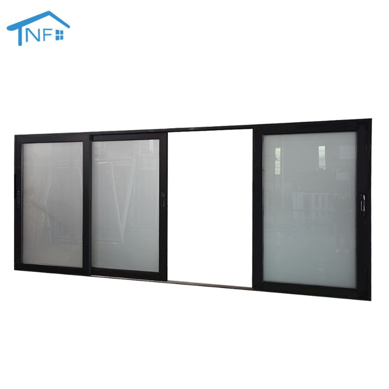 NF Safety Tempered Glass Aluminium Modern Custom Home Huge Sliding Doors