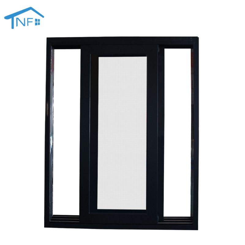 Villa Trendy Style White Aluminum Glass Sliding Windows