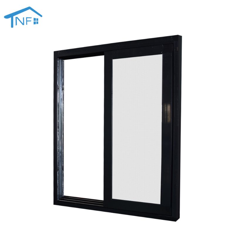 Villa Trendy Style White Aluminum Glass Sliding Windows