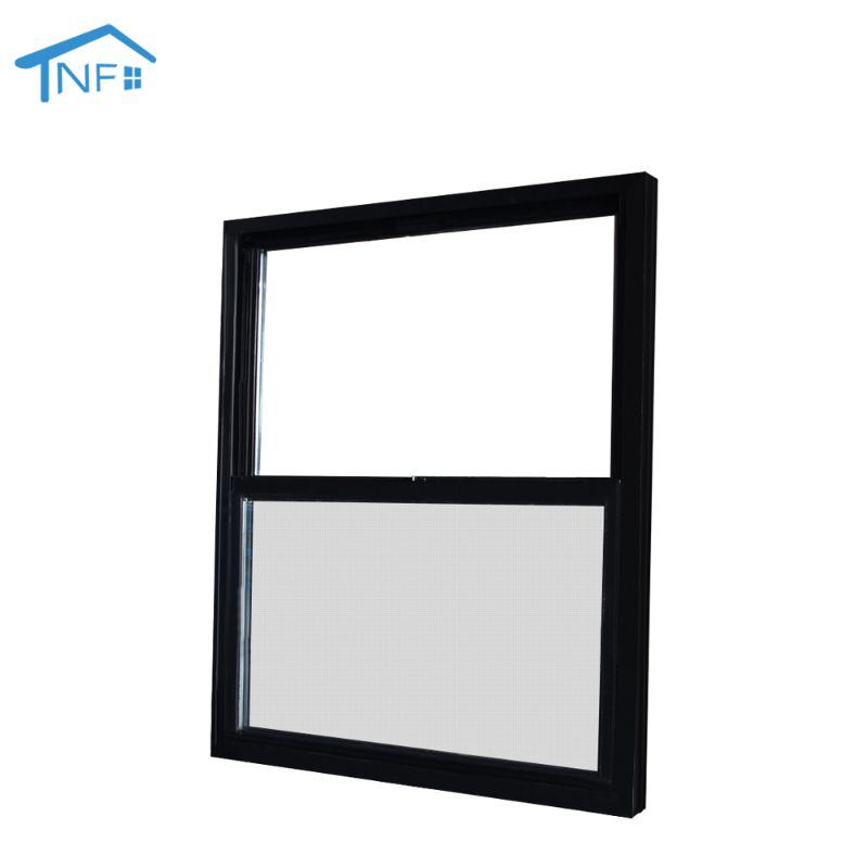 NF Exterior Black Thermal Break Aluminum Alloy Sliding Windows For Balcony