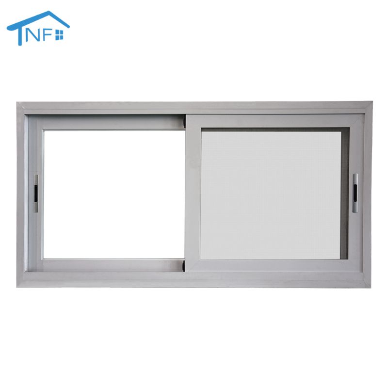 NF Aluminum Custom Double Glazed Designs Soundproof Sliding Window Factory 