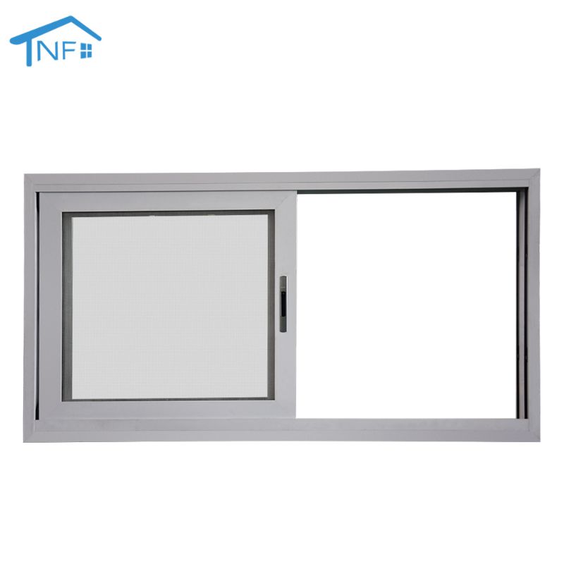 NF Aluminum Custom Double Glazed Designs Soundproof Sliding Window Factory 