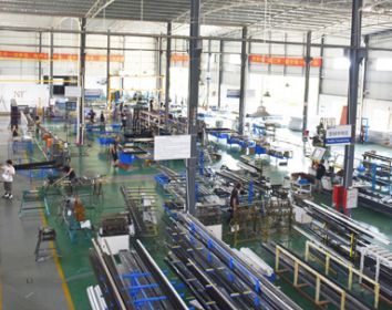 NF doors and windows factory workshop was successfully upgraded