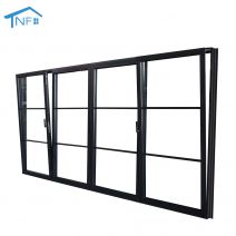 USA Standard Soundproof Thermal Break Double Glass Aluminum Tilt Turn Window