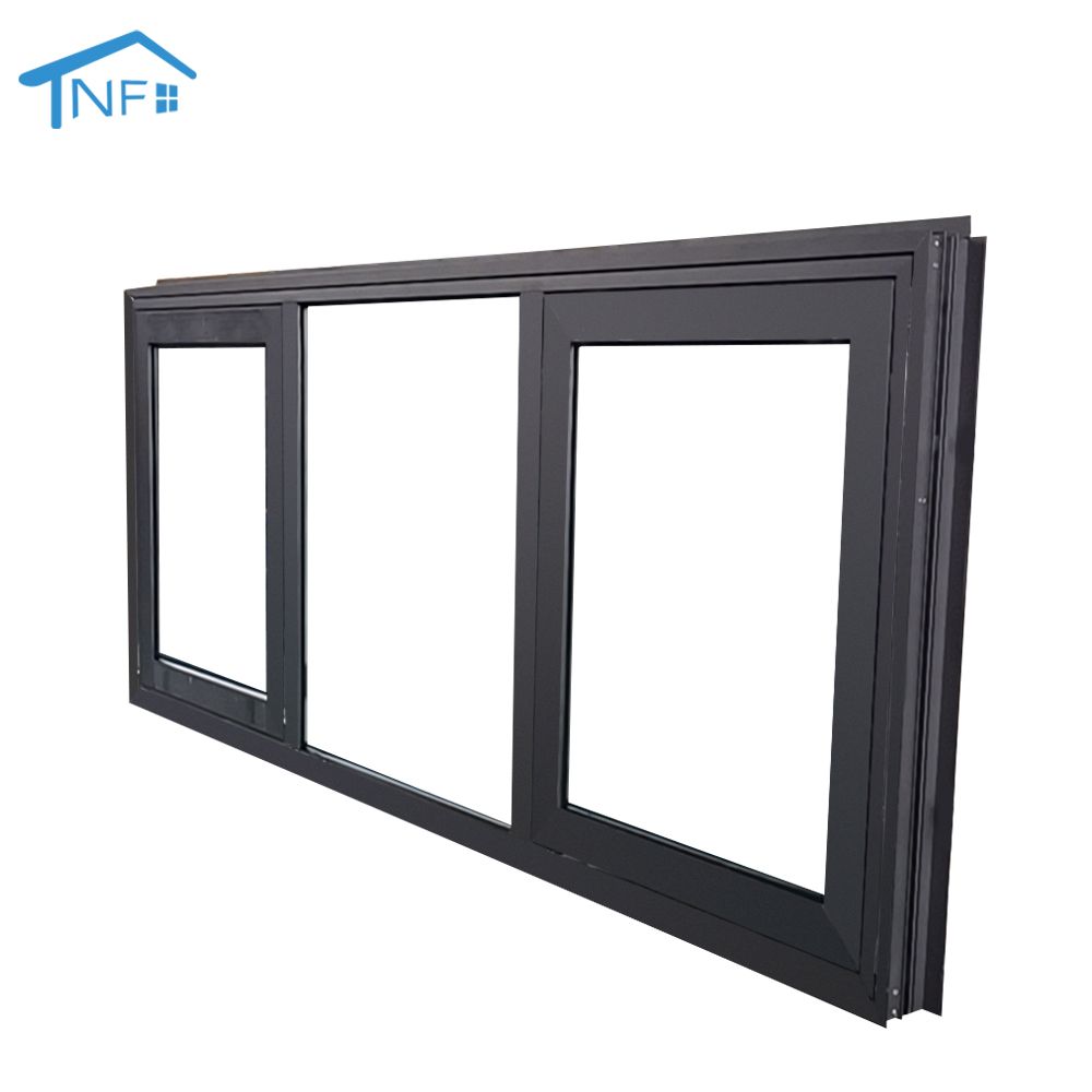 Export standard patio aluminum casement hinged glass window