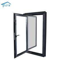 New design modern residential large aluminum double pane patio windows factory price