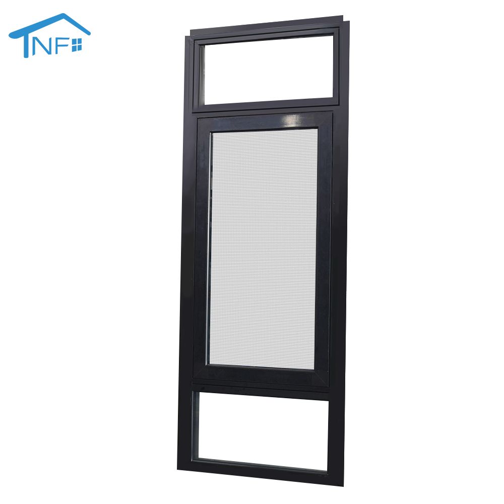 American standard big balcony aluminum exterior glass casement windows