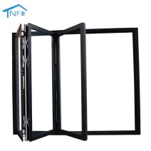 House aluminum double glazing soundproof window folding windows