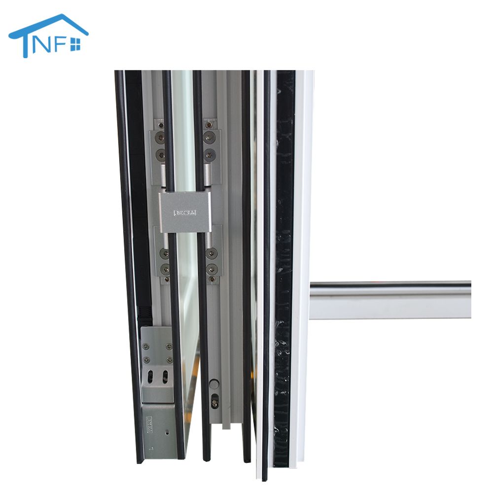 Foshan factory exterior aluminium windproof folding windows