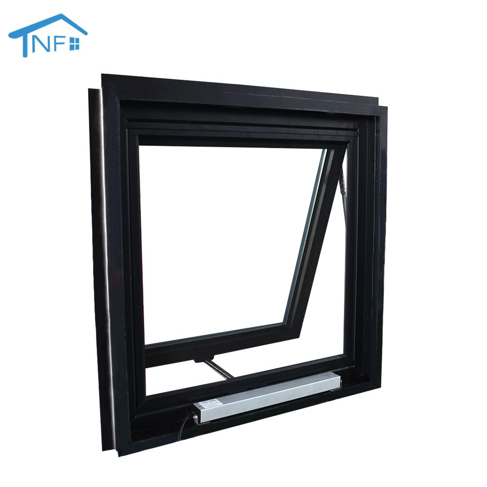 Custom made top quality aluminium clad crank open casement window with cheap price