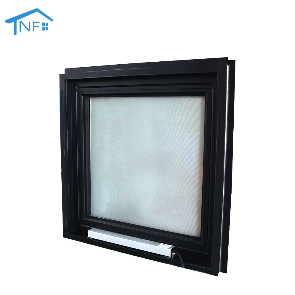 Custom made top quality aluminium clad crank open casement window with cheap price