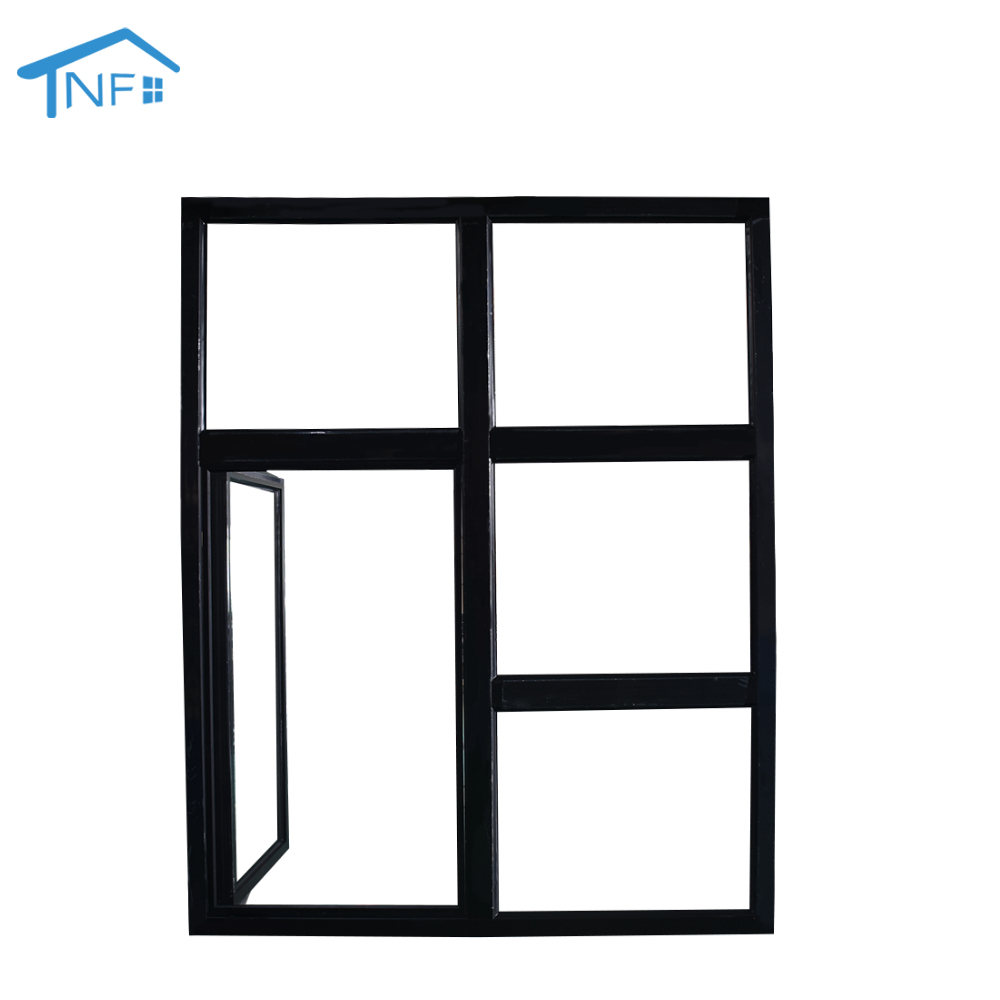 Aluminum windows doors thermal break tempered glasses american aluminium casement window