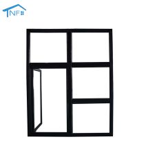 Aluminum windows doors thermal break tempered glasses american aluminium casement window