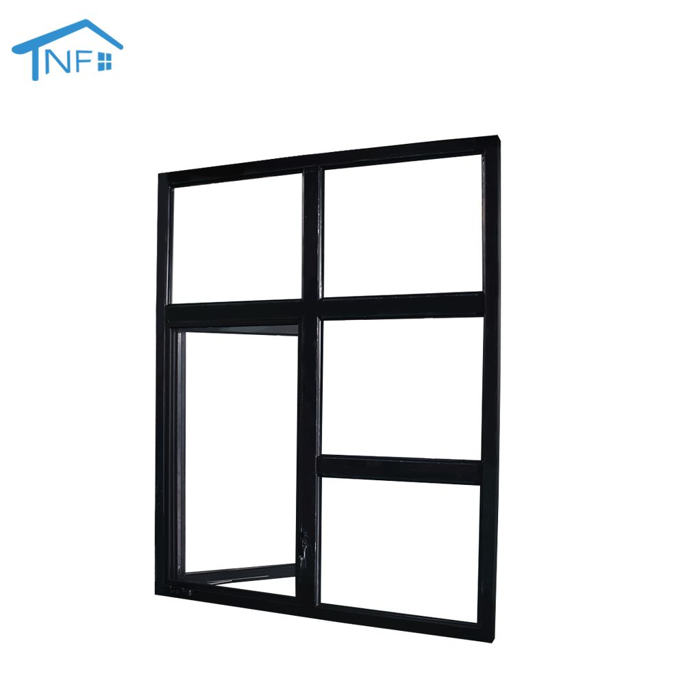 Aluminum windows doors thermal break tempered glasses american aluminium casement window