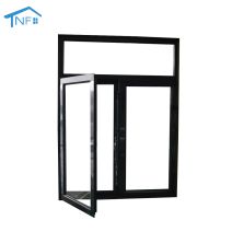 Modern new technology hand cranked upper aluminum alloy aluminum casement window