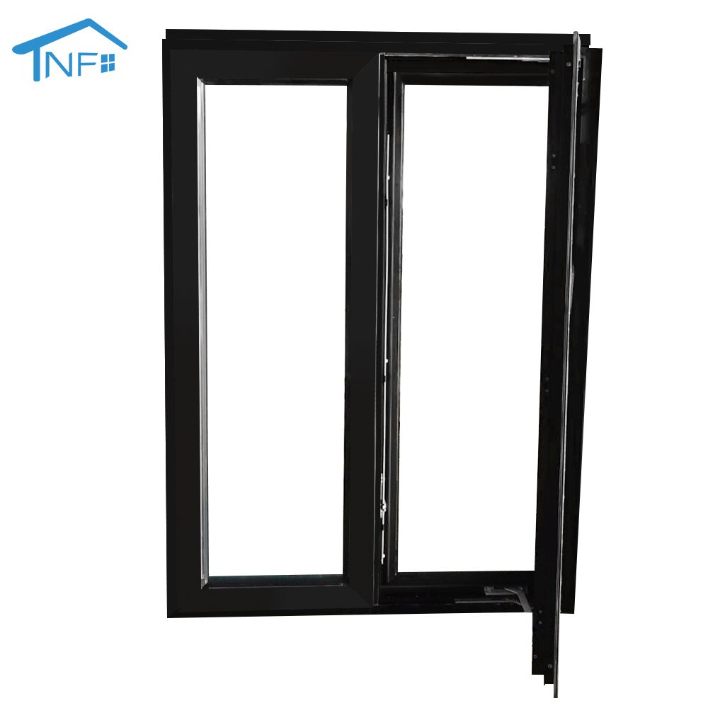 Tempered glasses american aluminum alloy casement window