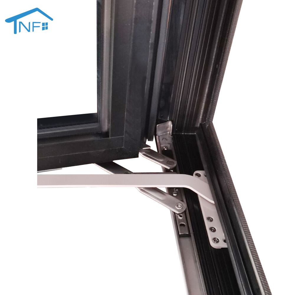 Tempered glasses american aluminum alloy casement window