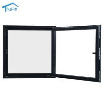 Aluminum alloy australian standard double glass aluminum soundproof tilt and turn window with for villa