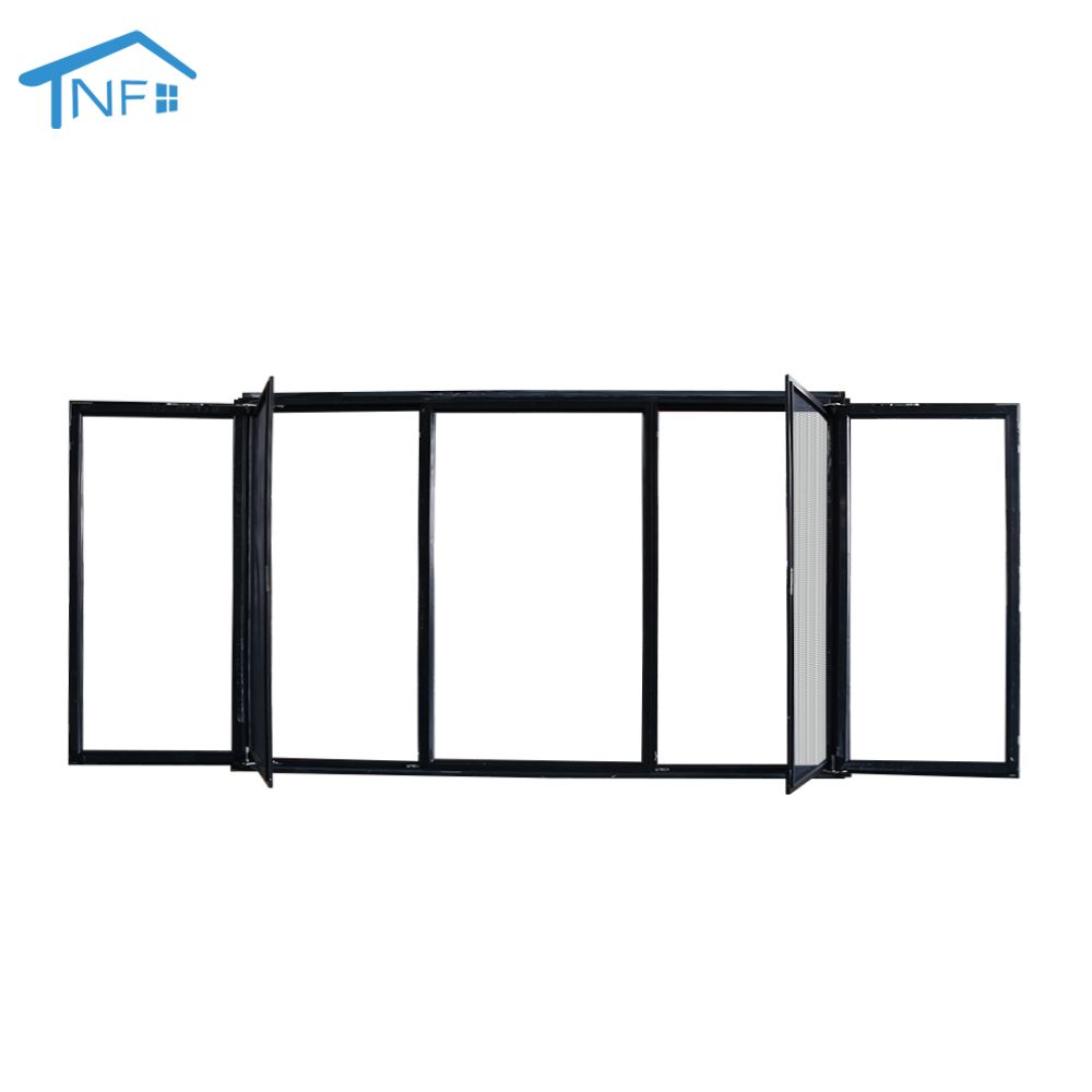 Simple design aluminum sliding window/casement aluminium tilt and turn window aluminium bi fold window fold up glass windows