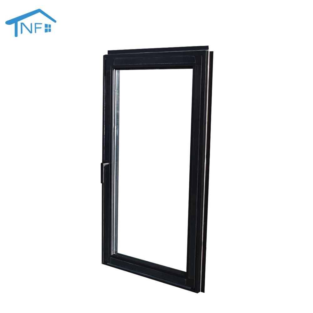 Double glass aluminum customized aluminium tilt turn window