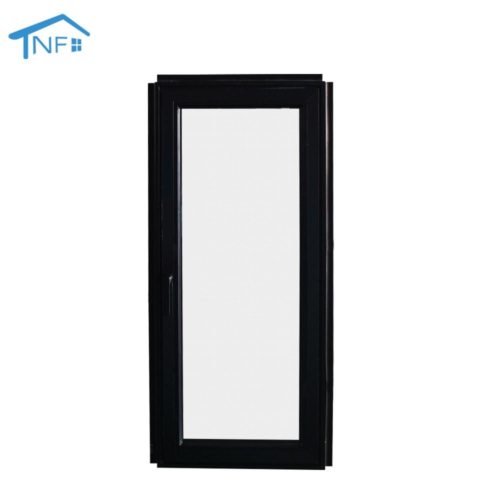 Australian standard soundproof thermal break double glass aluminum alloy tilt turn window