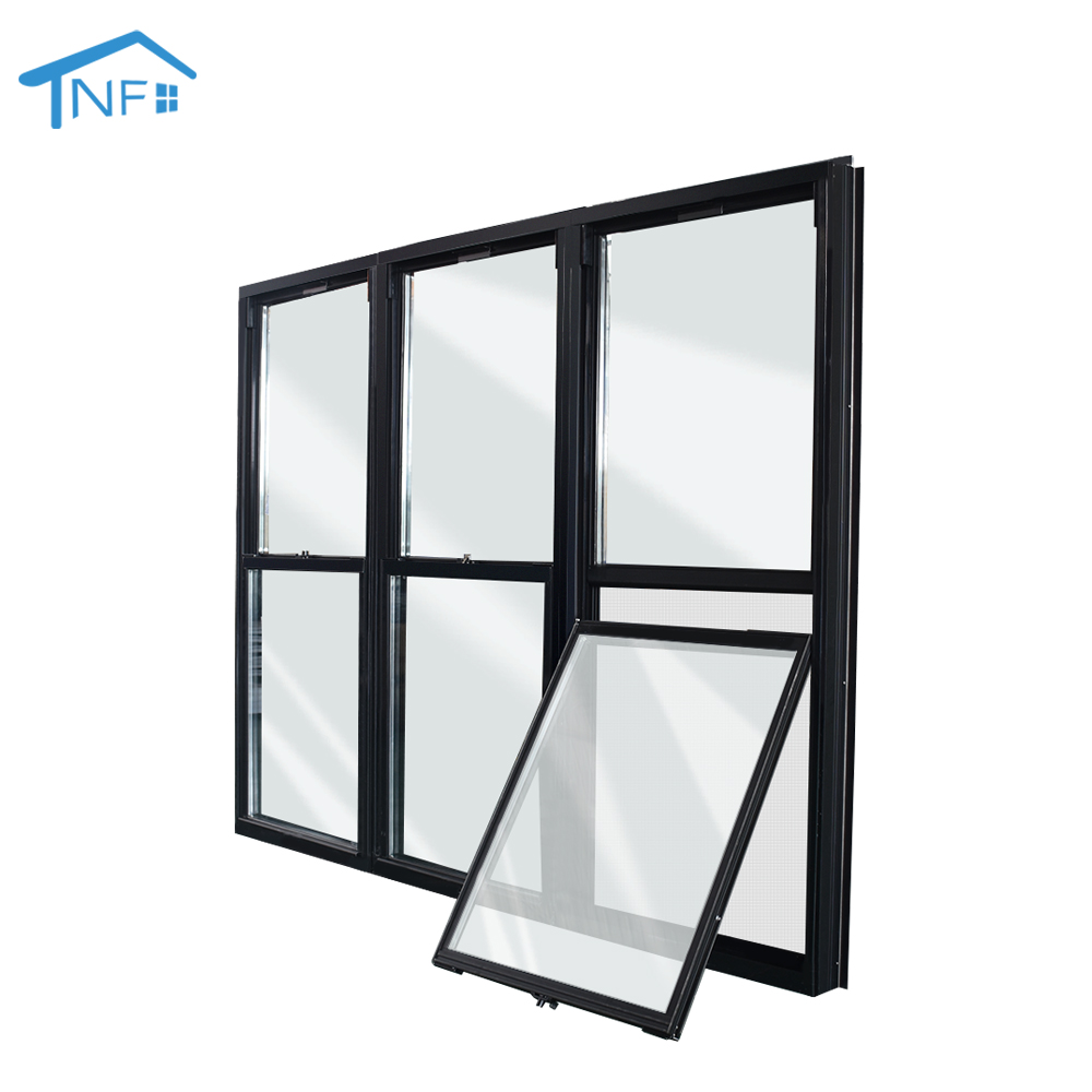 Window double glazed house glass window design Double Hung Window