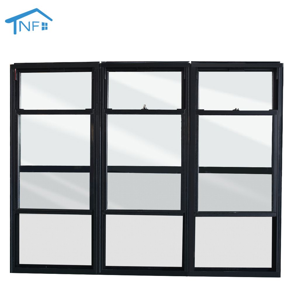 Window double glazed house glass window design Double Hung Window