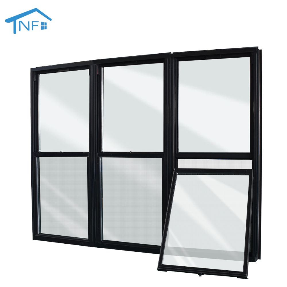 Window double glazed house glass window design Double Hung Window