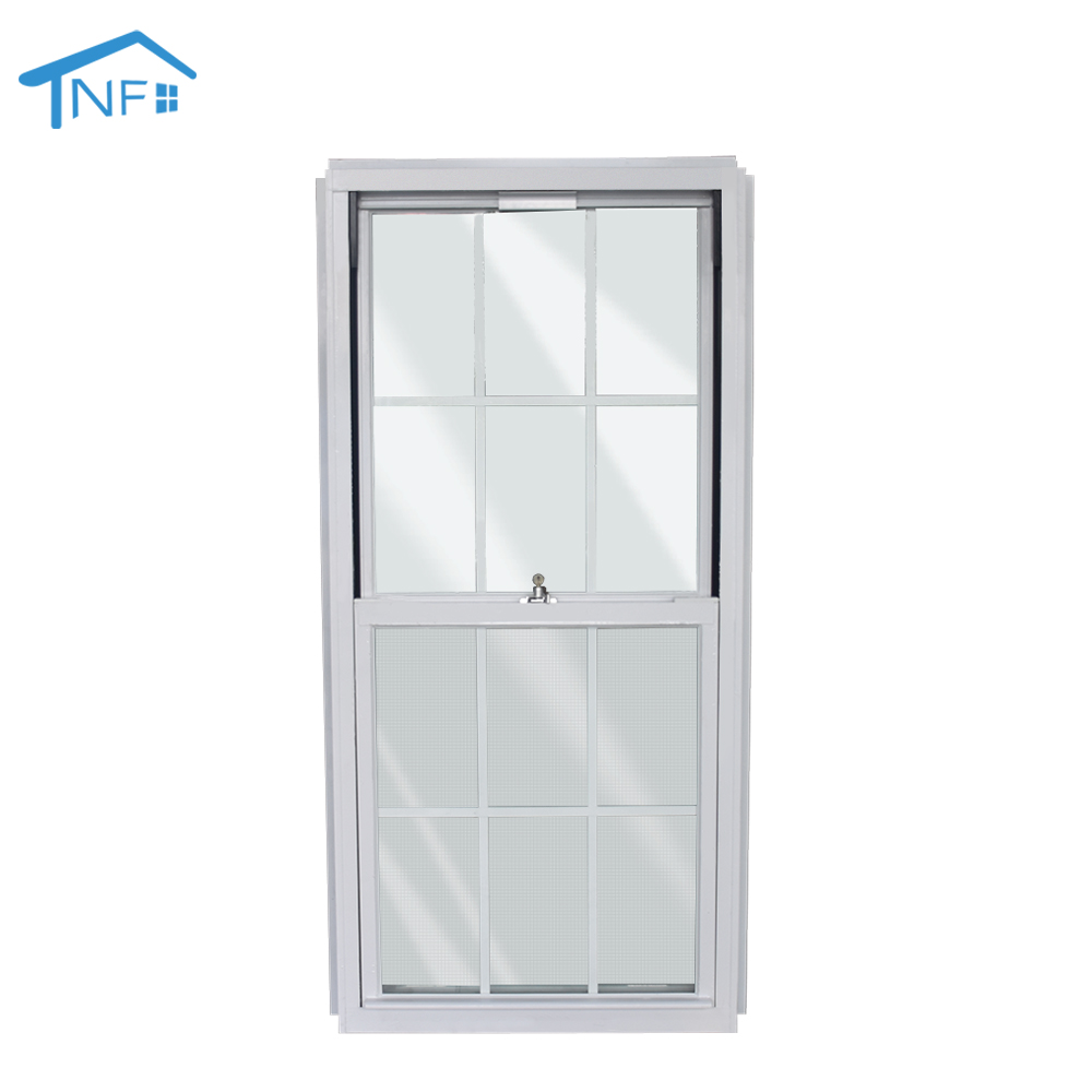 Aluminum hung window thermal break hung window double hung windows