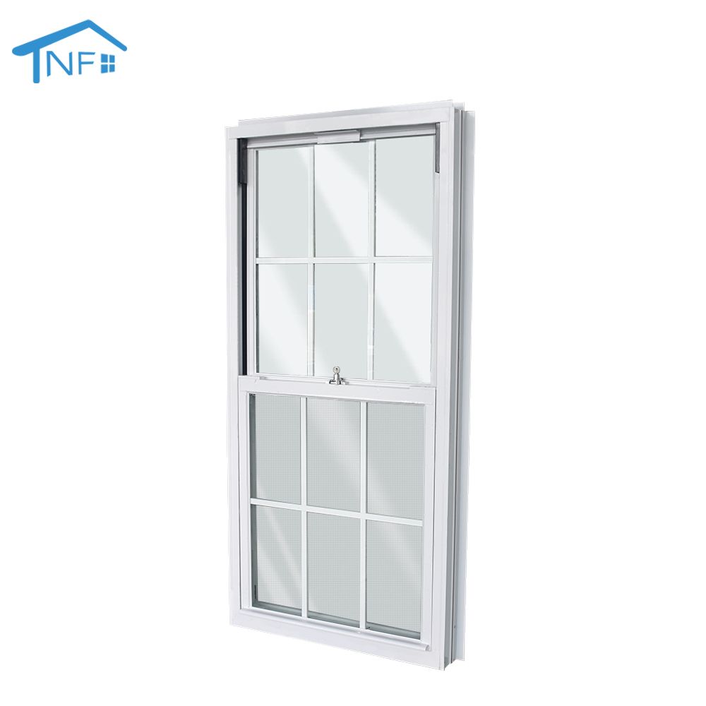 Aluminum hung window thermal break hung window double hung windows