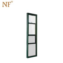 Black aluminum small double hung windows /malaysia double hung window