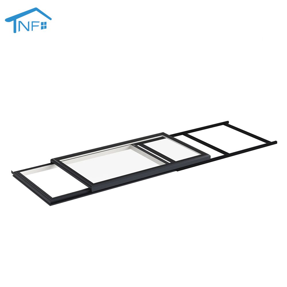 Aluminum skylight top hung window luxury rainproof side hung window