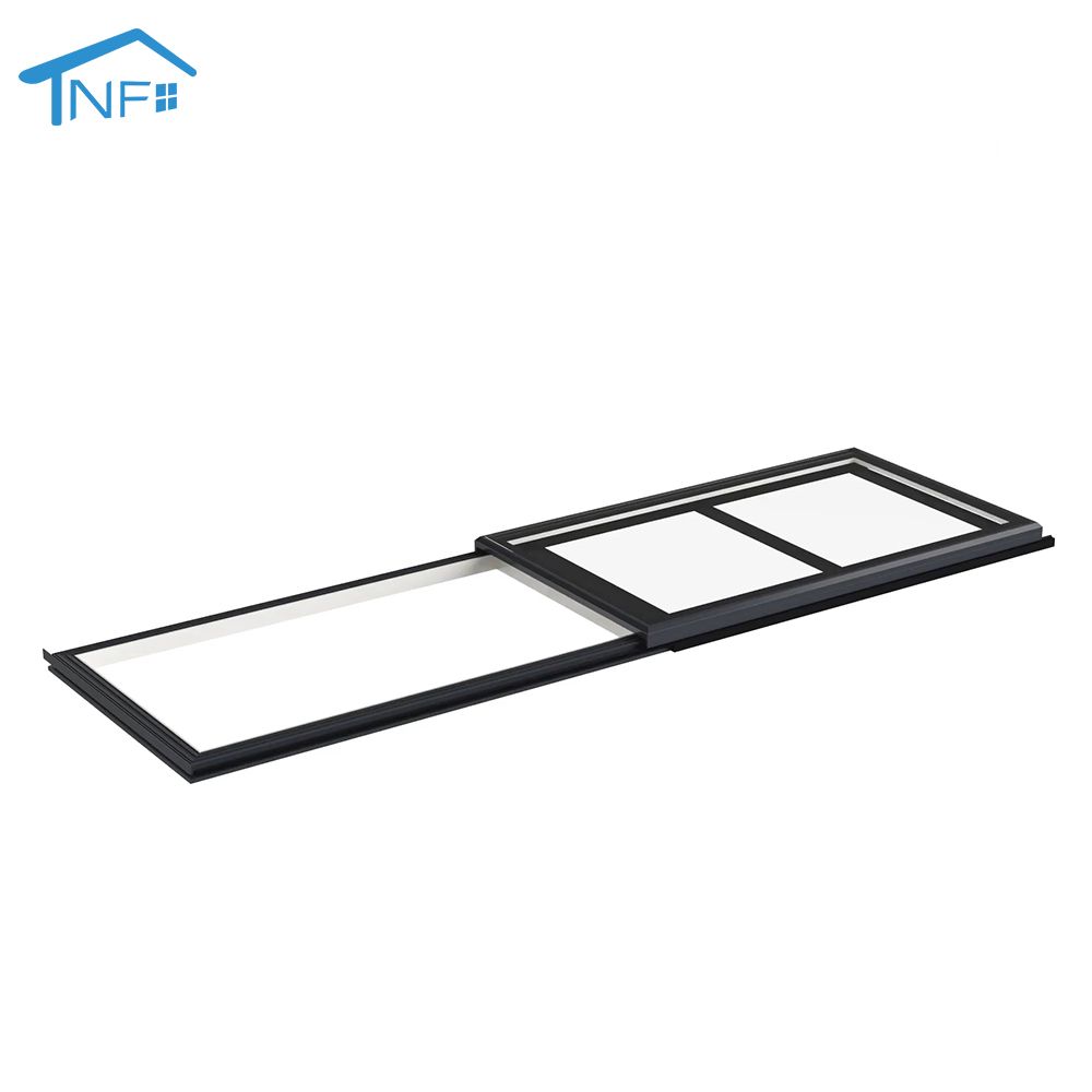 Aluminum skylight top hung window luxury rainproof side hung window