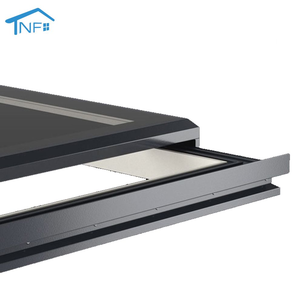 Aluminum alloy electric manual low e glass skylight roof window