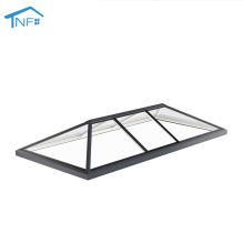 Foshan factory glass roof aluminum skylight roof window
