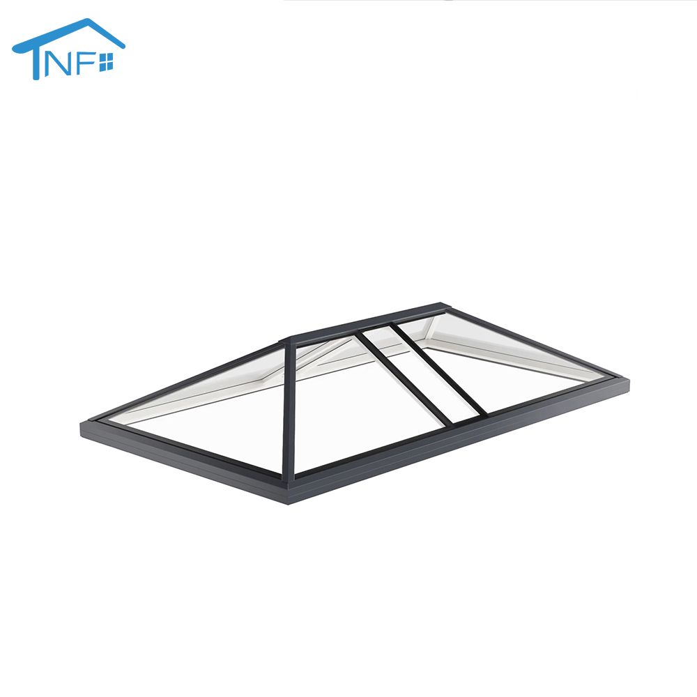 Foshan factory wind resistance glass fixed roof skylight window